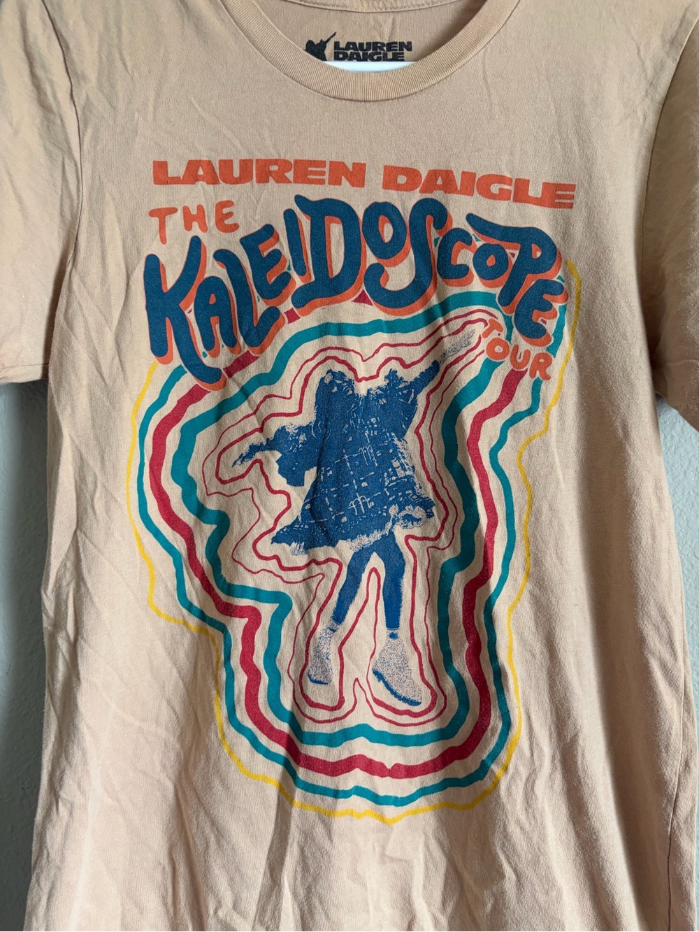 Lauren Daigle The‎ Kaleidoscope Tour 2024 T-shirt Concert memorabilia size small - Picture 2 of 4